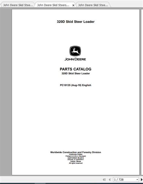 free john deere 320 skid steer service manual pdf|john deere 320e parts diagram.